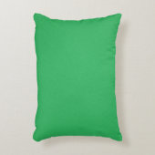 粋な緑の粒状の背景 アクセントクッション (正面(垂直))