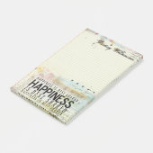 粋な落書きのノート紙の高等学校の幸福 ポストイット (アングル)