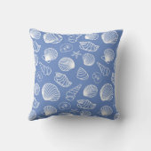 粋な貝殻パターン クッション (裏面)