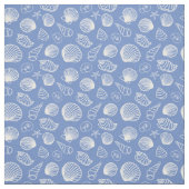 粋な貝殻パターン ファブリック (見本)