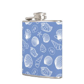 粋な貝殻パターン フラスク (左)