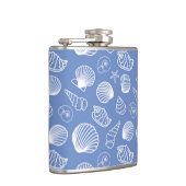 粋な貝殻パターン フラスク (右)