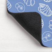 粋な貝殻パターン マウスパッド (コーナー)