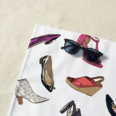 粋な靴はカスタム設計します ビーチタオル (インサイチュ)