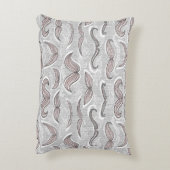 粋な髭パターン アクセントクッション (裏面(縦))