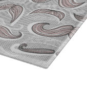 粋な髭パターン カッティングボード (角)