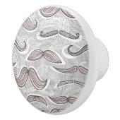 粋な髭パターン セラミックノブ (右)