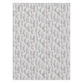 粋な髭パターン テーブルクロス (正面)