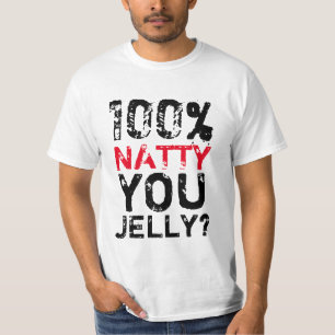 粋な100%ゼリー状になりますか。 Tシャツ