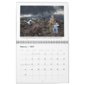 粋な、哲学、超現実的なカレンダー カレンダー (2月 2027)