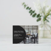 粋なOvaleのプロフィールの名刺 名刺 (スタンド正面)