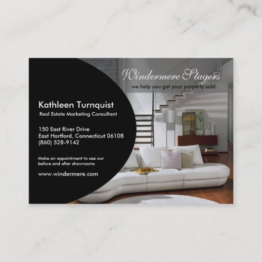 粋なOvaleのプロフィールの名刺 名刺 (正面)