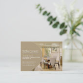 粋なOvaleのプロフィールの名刺 名刺 (スタンド正面)