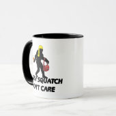 粋なSquatchは気になりません マグカップ (正面左)