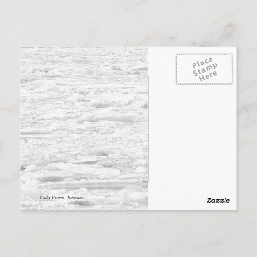 粋氷船 ポストカード (裏面)