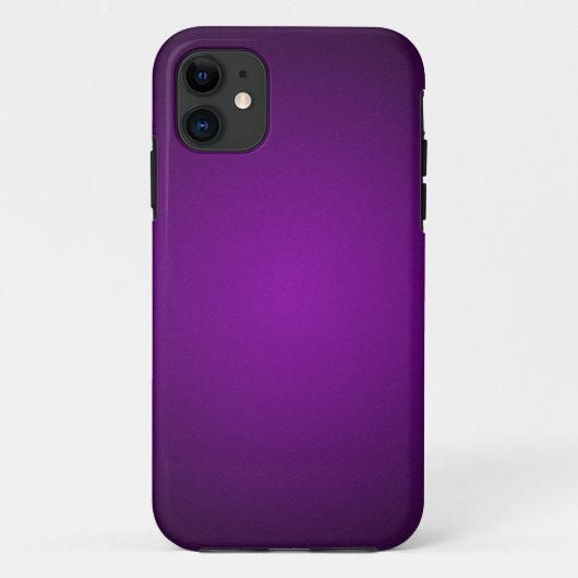粒子の粗い紫黒のビネット Case-Mate iPhoneケース (裏面)