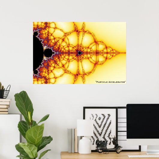 粒子加速器 ポスター (ホームオフィス)