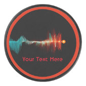 粒子波の二重性 アイスホッケーパック (正面)