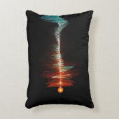 粒子波の二重性 アクセントクッション (正面(垂直))