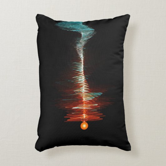 粒子波の二重性 アクセントクッション (正面(垂直))