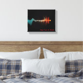 粒子波の二重性 キャンバスプリント (インサイチュ (寝室))