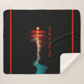 粒子波の二重性 シェルパブランケット (正面(横))