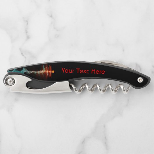 粒子波の二重性 ソムリエナイフ (正面)