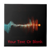 粒子波の二重性 タイル (正面)