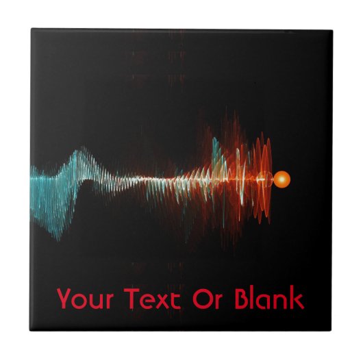 粒子波の二重性 タイル (正面)