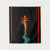 粒子波の二重性 タペストリー (正面)