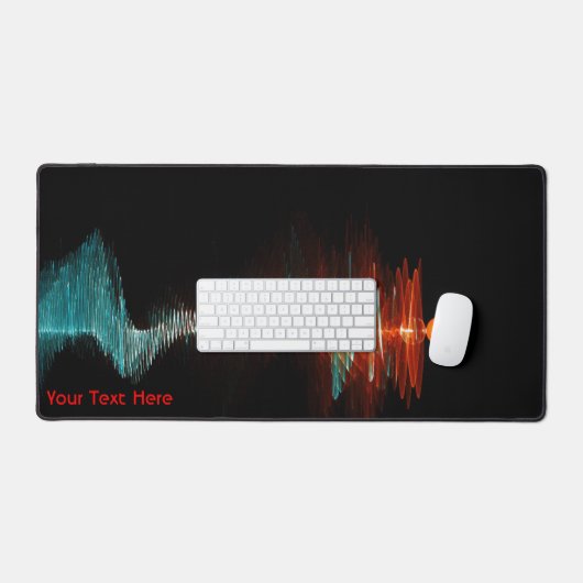 粒子波の二重性 デスクマット (キーボード&マウス)