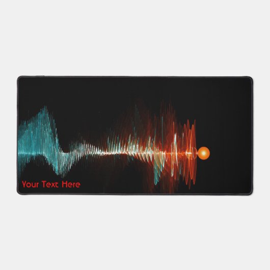 粒子波の二重性 デスクマット (正面)