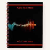 粒子波の二重性 ノートブック (正面)