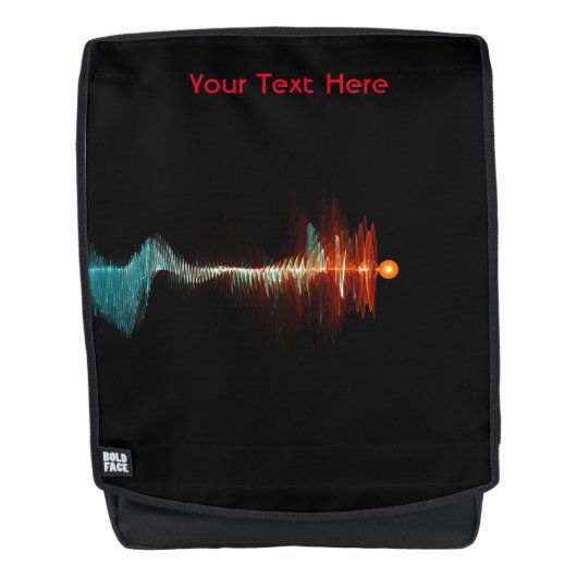 粒子波の二重性 バックパック (正面)