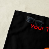 粒子波の二重性 ビーチタオル (インサイチュ)