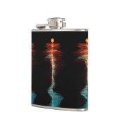 粒子波の二重性 フラスク (左)