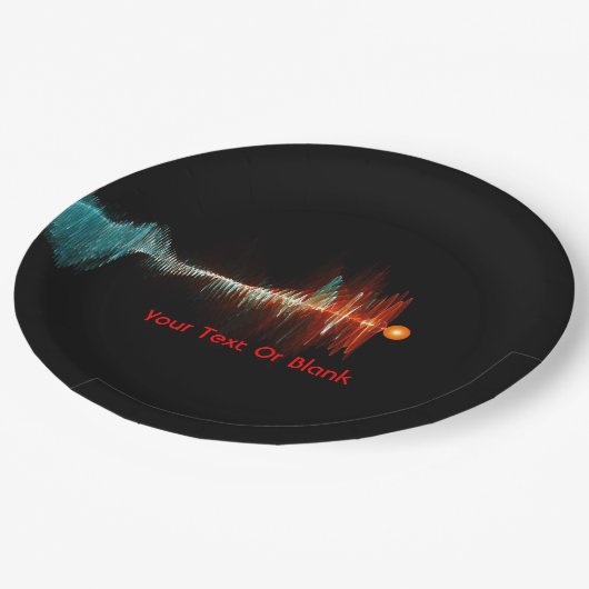 粒子波の二重性 ペーパープレート (アングル)