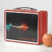 粒子波の二重性 メタルランチボックス (インサイチュ)