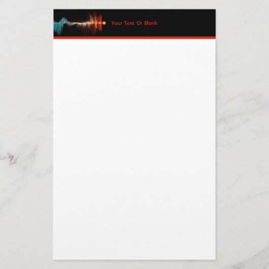 粒子波の二重性 便箋 (正面)