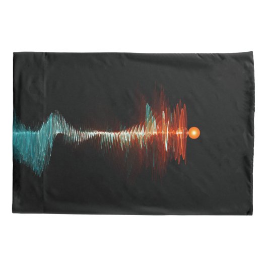 粒子波の二重性 枕カバー (裏面)