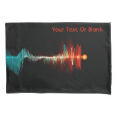 粒子波の二重性 枕カバー (正面)