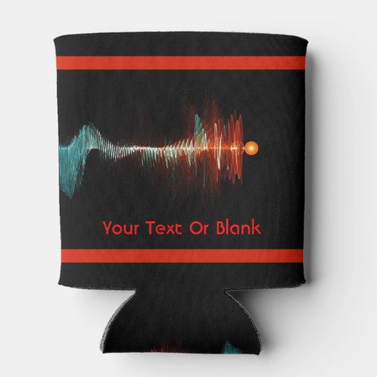 粒子波の二重性 缶クーラー (裏面)