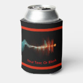 粒子波の二重性 缶クーラー (缶裏面)