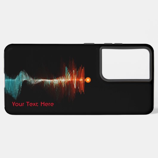 粒子波の二重性 SAMSUNG GALAXYケース (左側面)