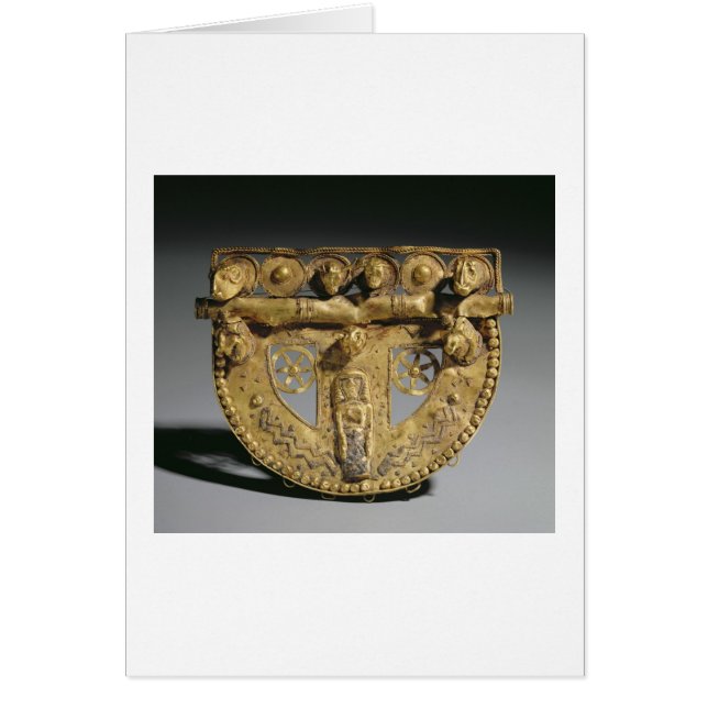 粒状にされていた装飾、Orientalizが付いているベルトバックル (正面)