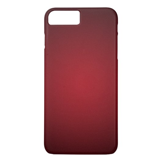 粒状の赤と黒のヴィネット Case-Mate iPhoneケース (裏面)