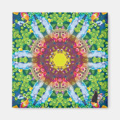 粒状万華鏡のように千変万化するパターン磁石 マグネット (正面)