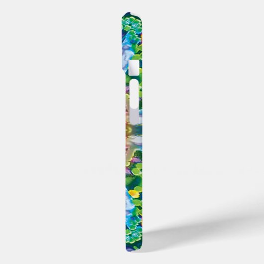 粒状万華鏡のように千変万化するパターンiPhoneケース Case-Mate iPhoneケース (裏面 / 左)