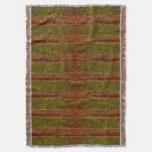 粗いエンボスとシェーディングストライプ スローブランケット (正面縦)