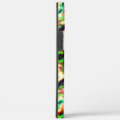 粗いガラススタイルで緑と色のラポート Case-Mate iPhoneケース (裏面 / 右)